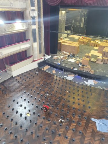 Reconstruction Burgtheater 2021